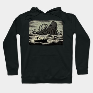 Eldritch squid threat Hoodie